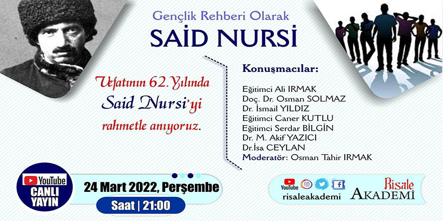 Gençlik Rehberi Olarak Said Nursi