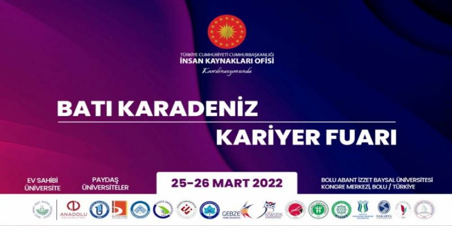 Batı Karadeniz Bölgesi Kariyer Fuarı Bolu'da başladı