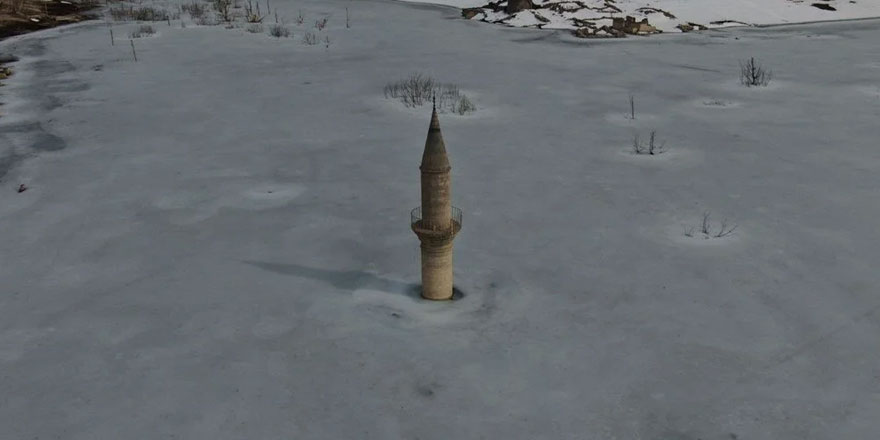 Nisan ayında şaşırtan manzara