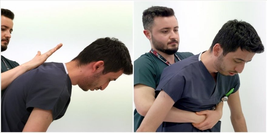 Okul ve restoranlar için "Heimlich manevrası afişi" önerisi