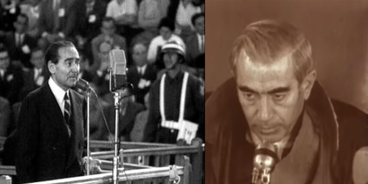 Adnan Menderes konuşurken Yassıada hakimi Salim Başol köpek gibi saldırıyordu