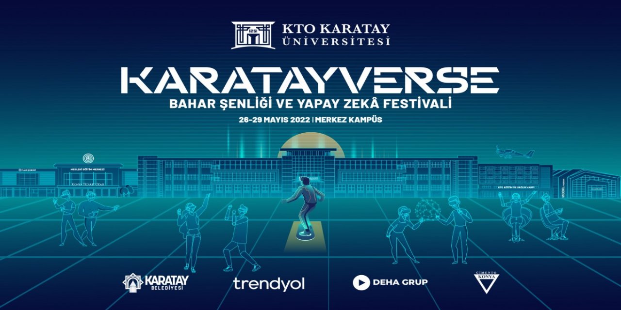 Konya'daki üniversite, "yapay zeka" temalı bahar şenliğiyle örnek olmak istiyor