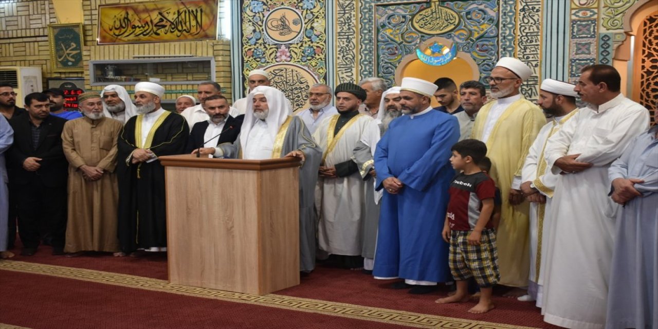 Hint yetkililerin Hazreti Muhammed'e hakaret içeren ifadeleri Kerkük'te protesto edildi