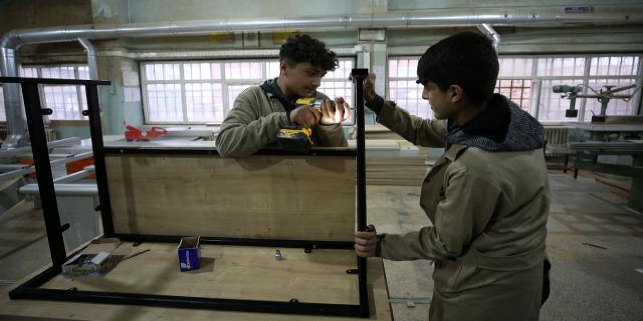 Meslek liselerinde elde edilen gelir 560 milyon liraya ulaştı