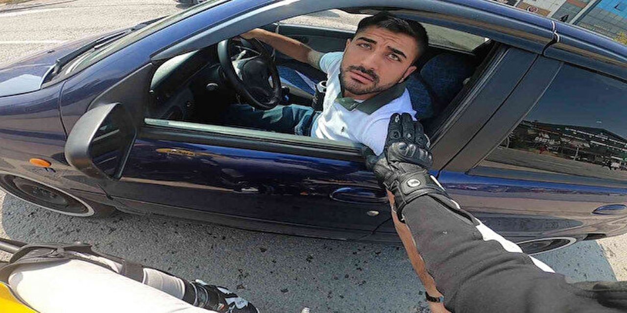 Trafikteki kavgayı önleyen yöntem