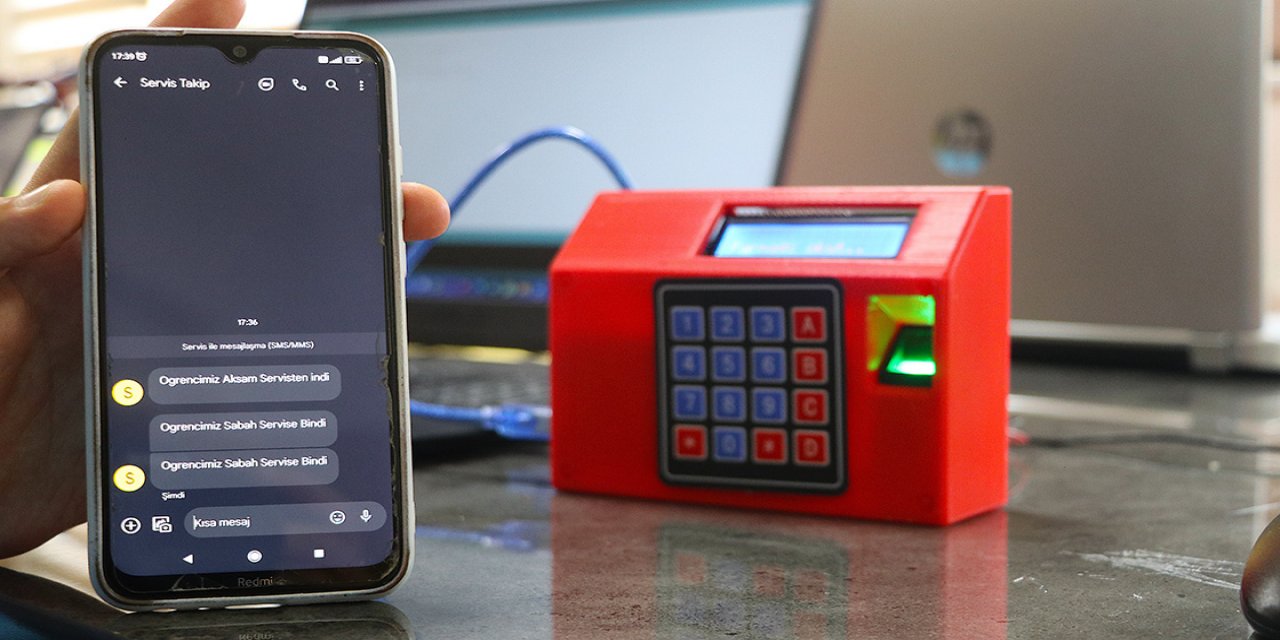 Bilim Sanat Merkezi öğrencisi, engelli öğrenciler için uzaktan takip cihazı tasarladı