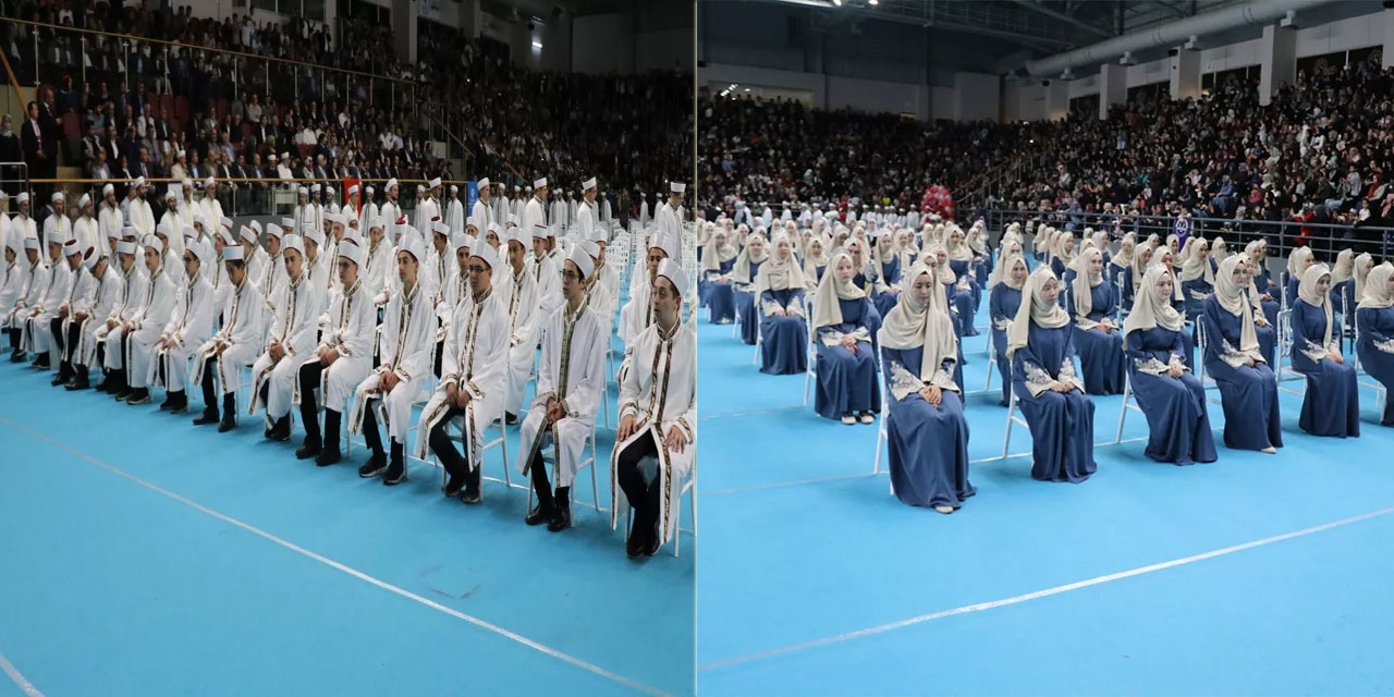 Bolu'da, 285 genç hafız törenle icazetlerini aldı