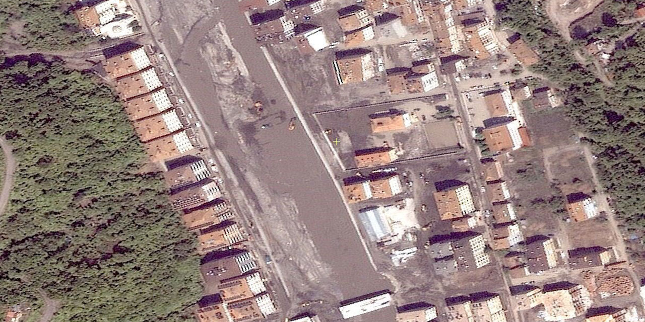 Kastamonu'daki sel felaketi Göktürk-1 Uydusu'nda