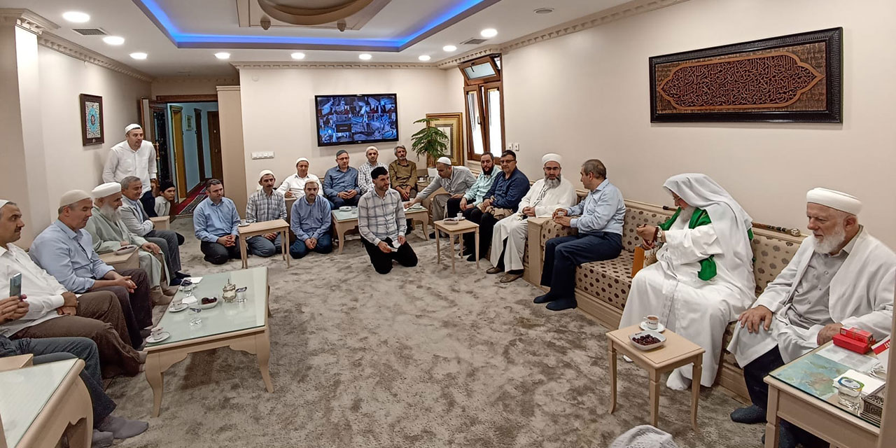 Risale-i Nur cemaatlerinden İsmailağa'ya taziye ziyareti