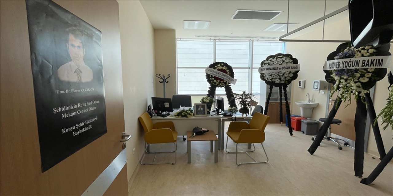 Silahlı saldırıda öldürülen Dr. Karakaya'nın adı Konya'da yaşatılacak