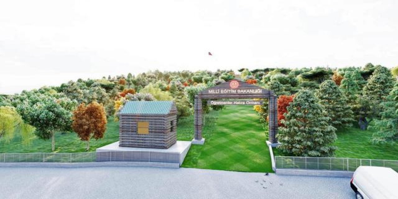 Milli Eğitim Bakanlığı öğretmenler için hatıra ormanı oluşturacak