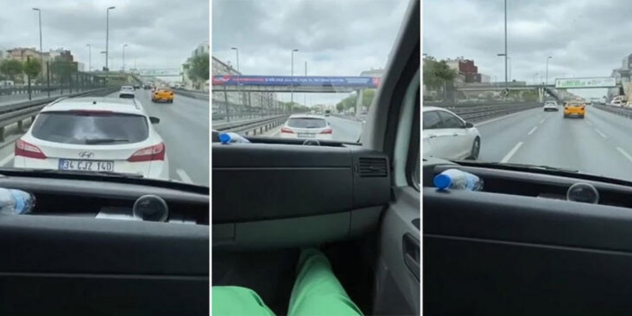 Ambulansa yol vermeyen sürücüye 623 lira ceza kesildi