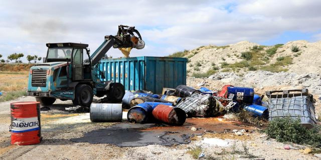 Araziye kimyasal atık bırakan şüphelilere 38,5 milyon lira ceza