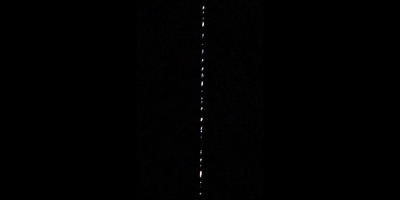 İstanbul semalarında görülen ışık huzmesi sosyal medyada gündem oldu