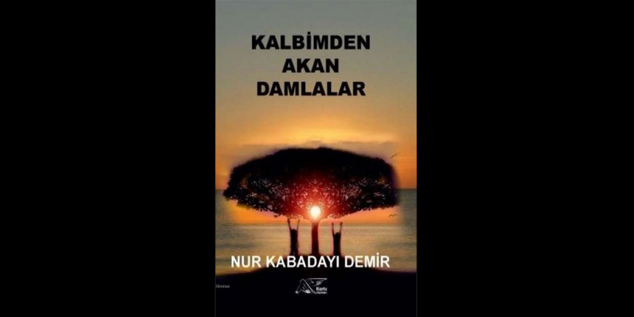 Nur Kabadayı Demir'in "Kalbimden Akan Damlalar" adlı kitabı çıktı
