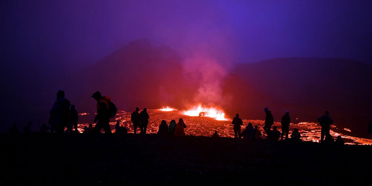 Yanardağ manzaralı piknik!