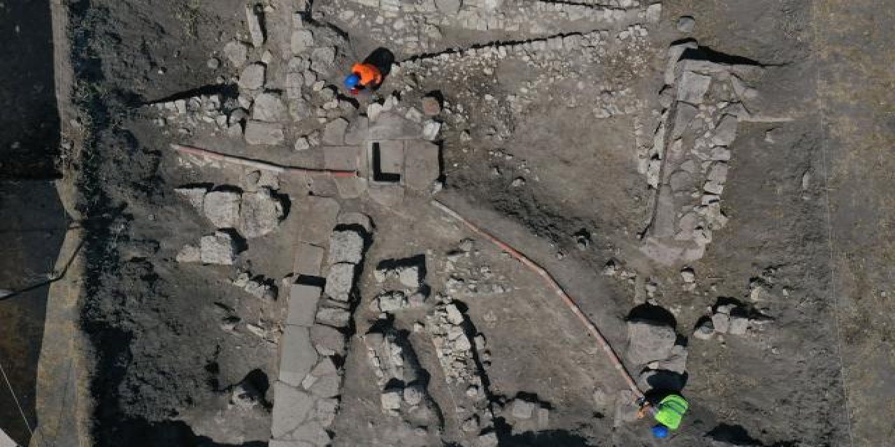 2 bin 500 yıllık su şebekesi bulundu