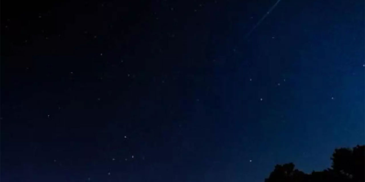 Kütahya'da meteor yağmuru