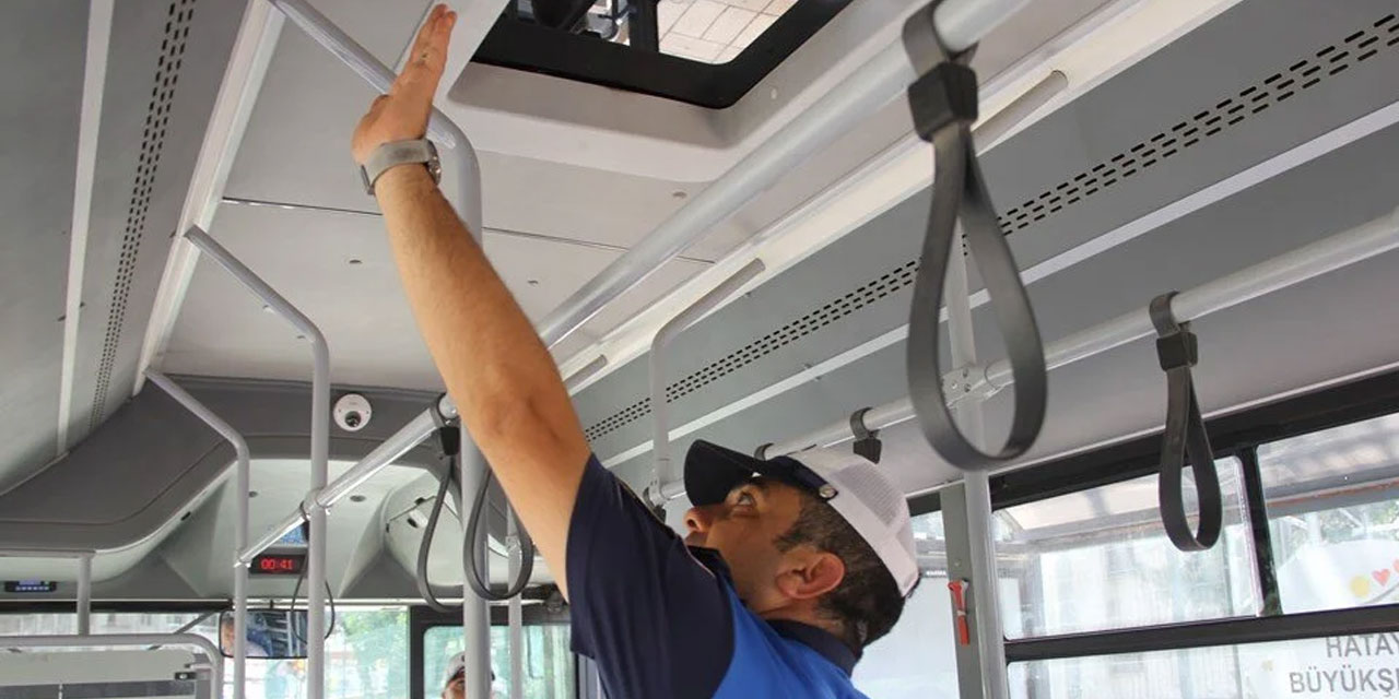 Klima açmayan toplu taşıma sürücülerine para cezası