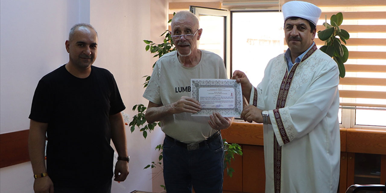 Fransalı 85 yaşındaki Emile Zehnder Elazığ'da Müslüman oldu