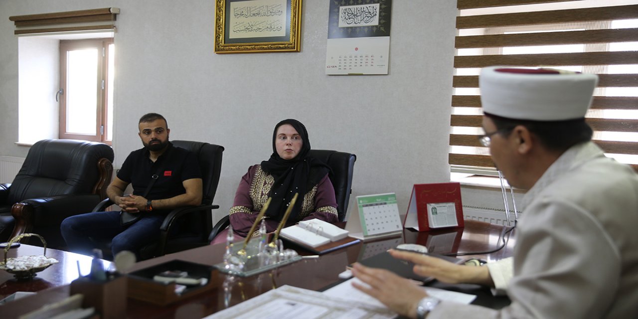 Almanyalı Anna Hommel Mardin'de Müslüman oldu