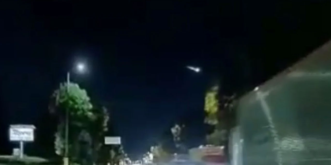 Japonya’da ateş topu şeklinde göktaşı görüldü