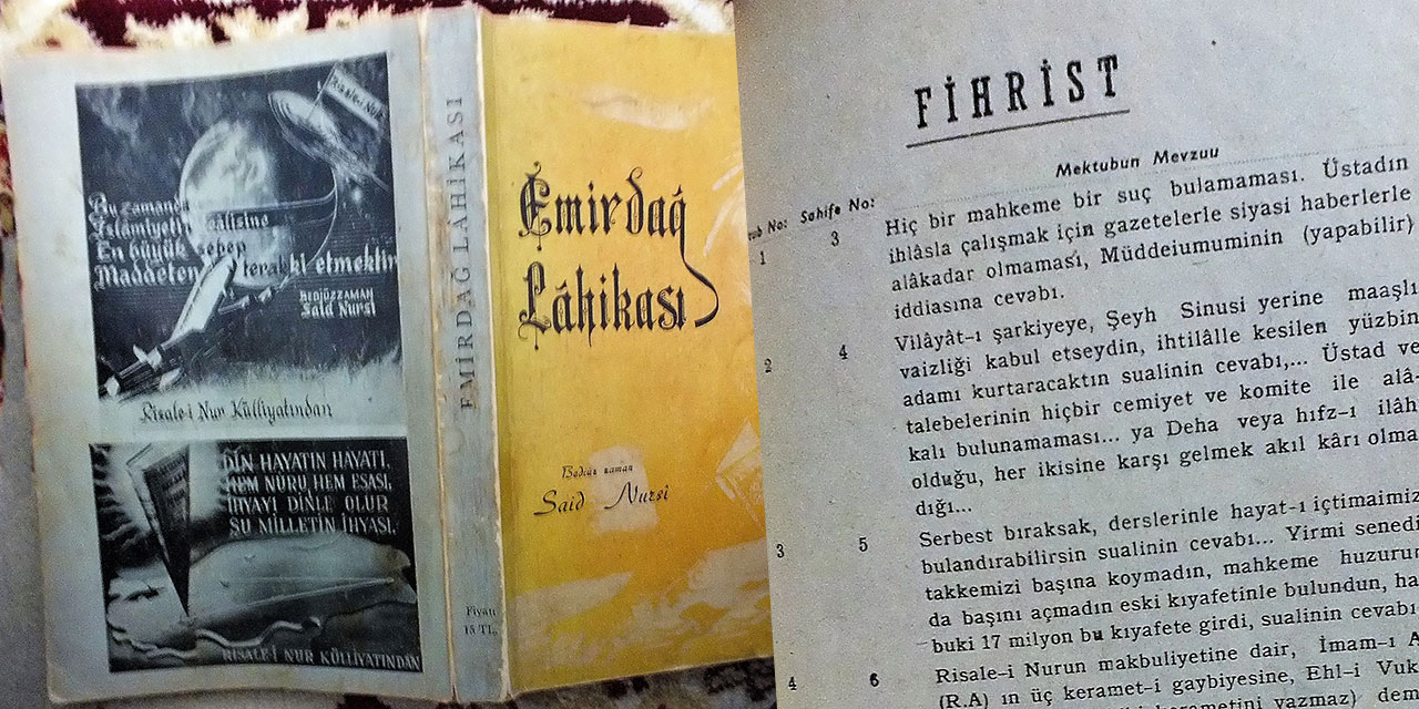 İlk baskılarda vardı: Emirdağ Lahikası'nda en büyük eksiklik