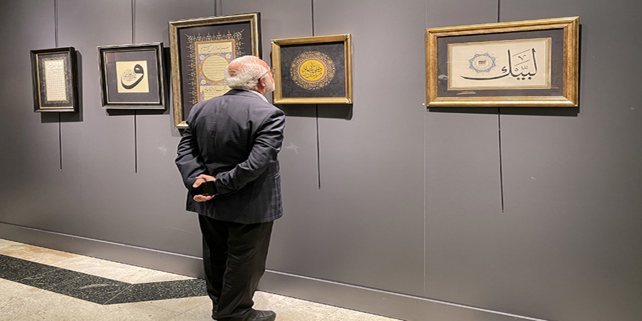 "Hatt-ı Müstakim" hüsnühat sergisi Üsküdar'da açıldı