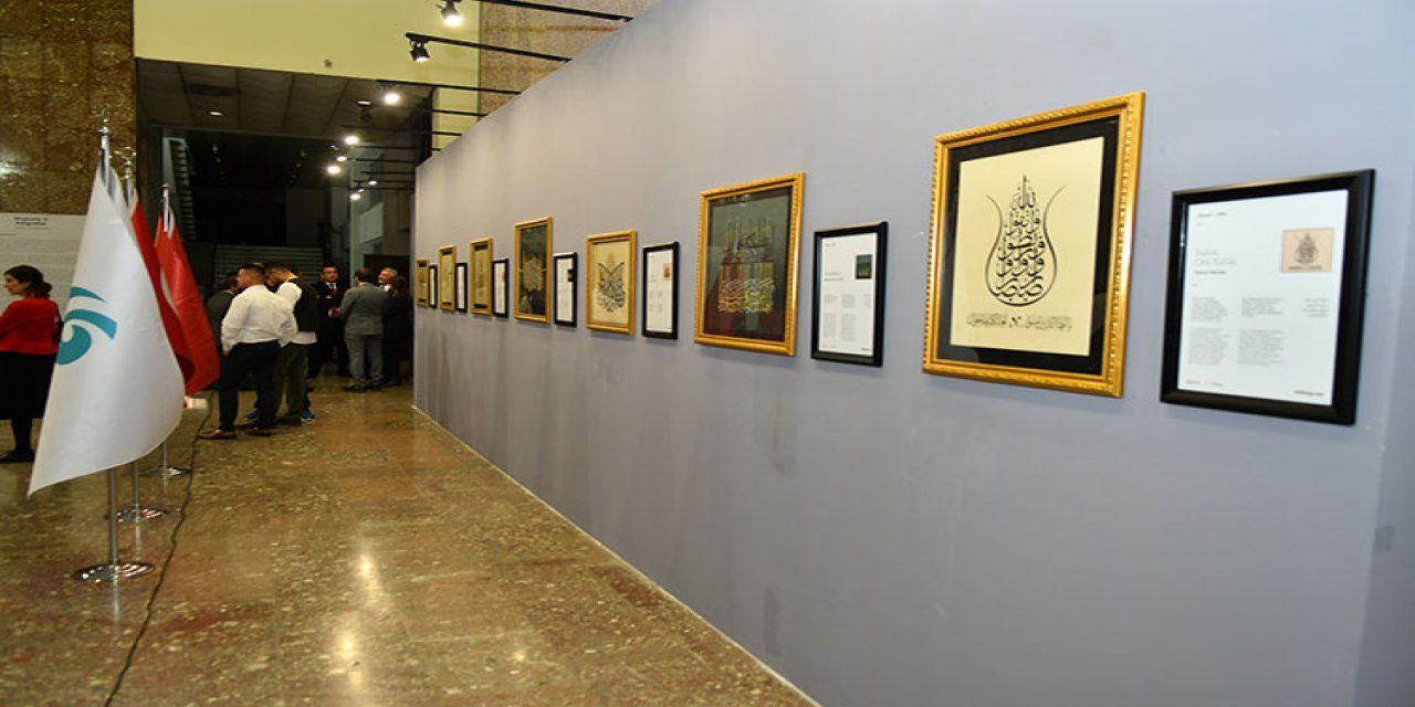 Arnavutluk’ta "İman Ayetleri" hat sergisi açıldı