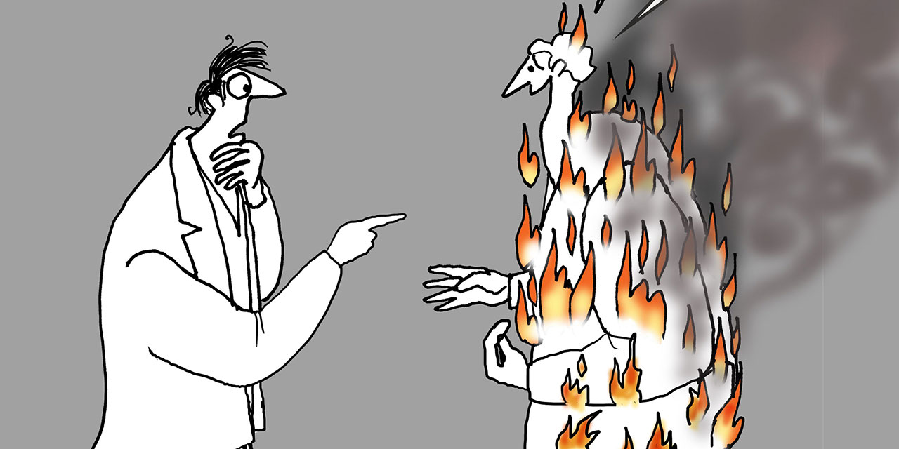 Güya Cehennem varmış da yanacakmışız!