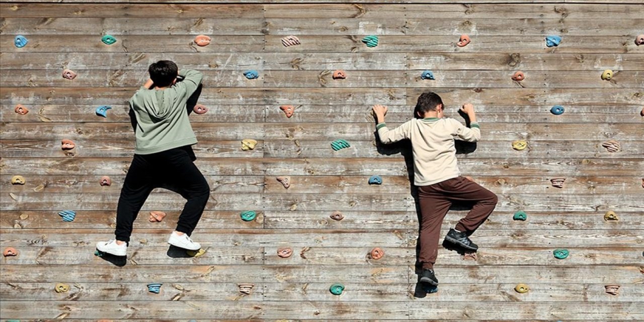 Öğrenciler "orman okulu"nda ekolojik yaşamı öğreniyor