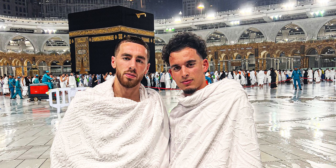 Milli futbolcu Orkun Kökçü'nün Umre mesajı: Elhamdülillah