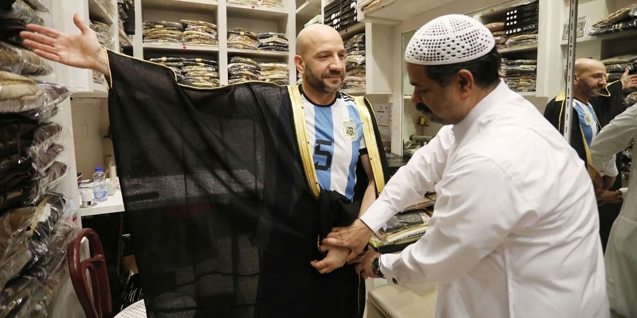 Messi'nin giydiği cübbe Batı'da moda olmaya doğru gidiyor