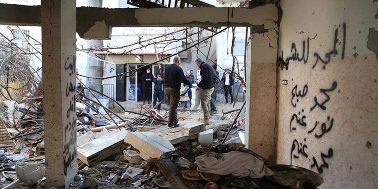 İşgalci İsrail ordusu geldiğinde kadın, çocuk, ağaç bakmadan yok ediyor!