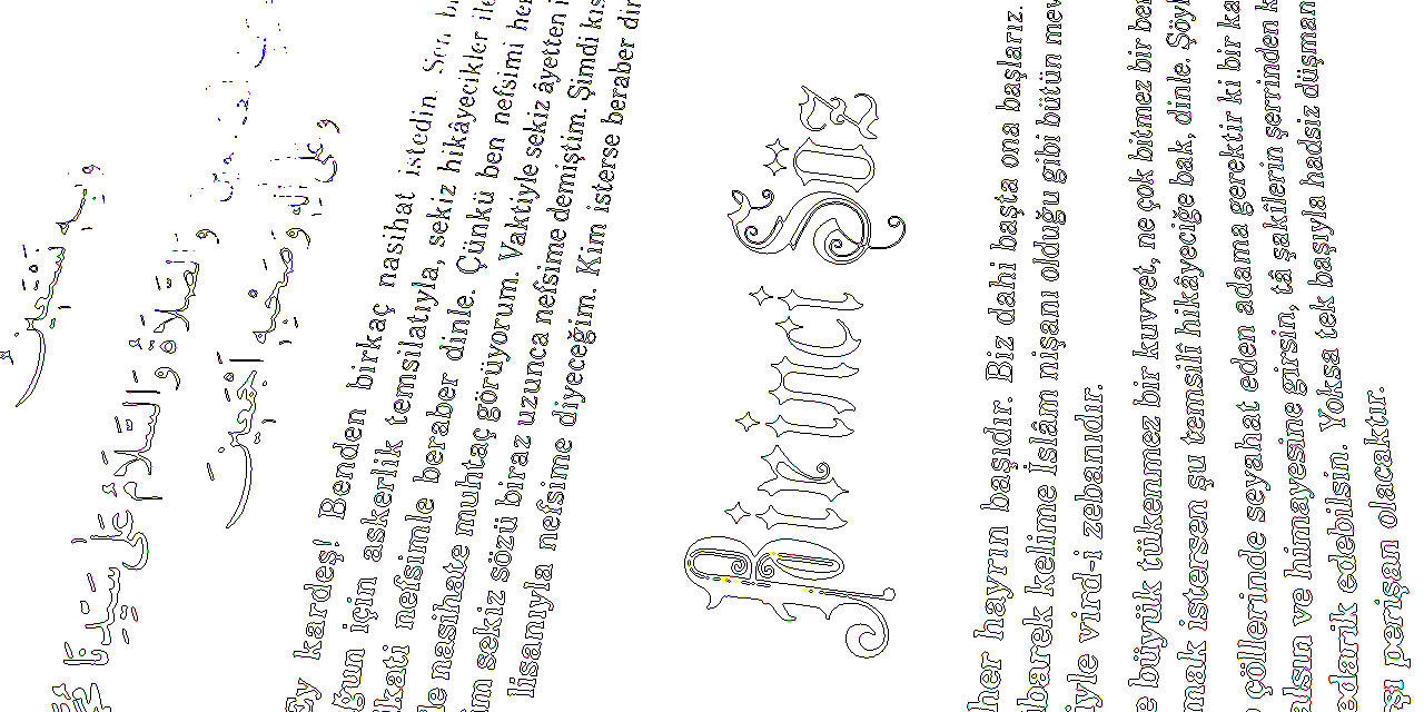 Birinci Sözde besmelenin suret-i temsiliyesi şâyân-ı takdir ve hayrettir