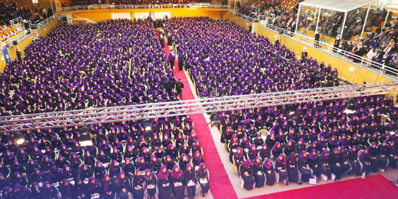 Irak Kürtleri tesettüre giren 3 bin kız için tören düzenlendi