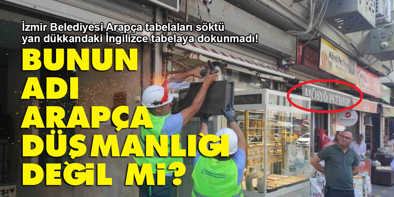 Bunun adı Arapça düşmanlığı değil mi?