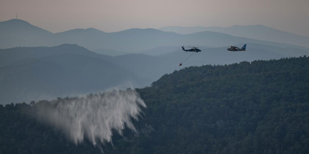Çanakkale yangını kontrol altında