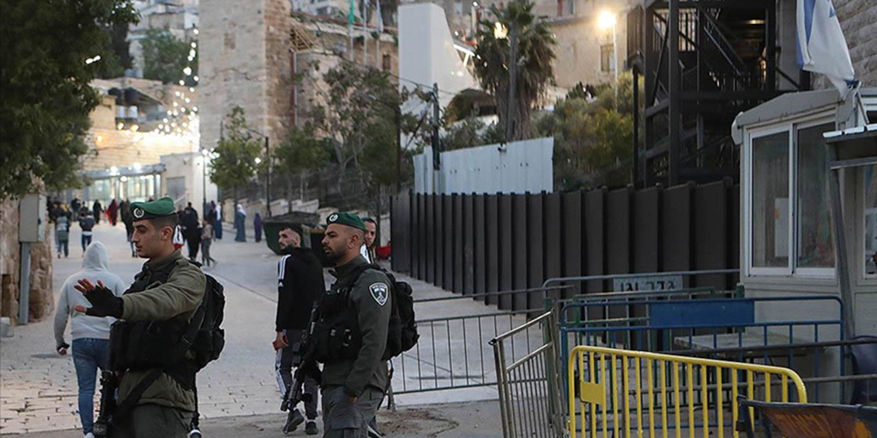 İşgalci İsrail, Harem-i İbrahim Camisi'ni Müslümanlara kapatıp Yahudilere açtı