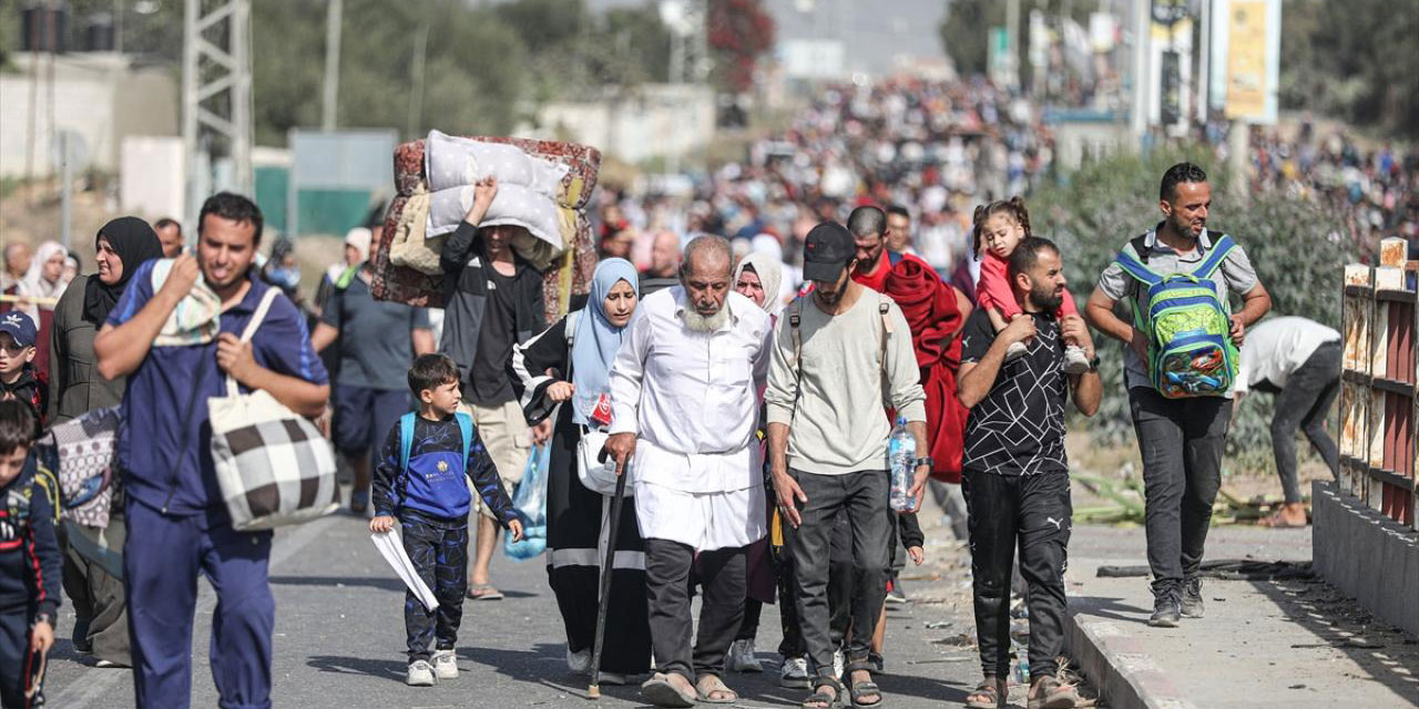 israil zalim, İslam dünyası da etkisiz olunca Gazzeliler zorunlu göçmen oldu