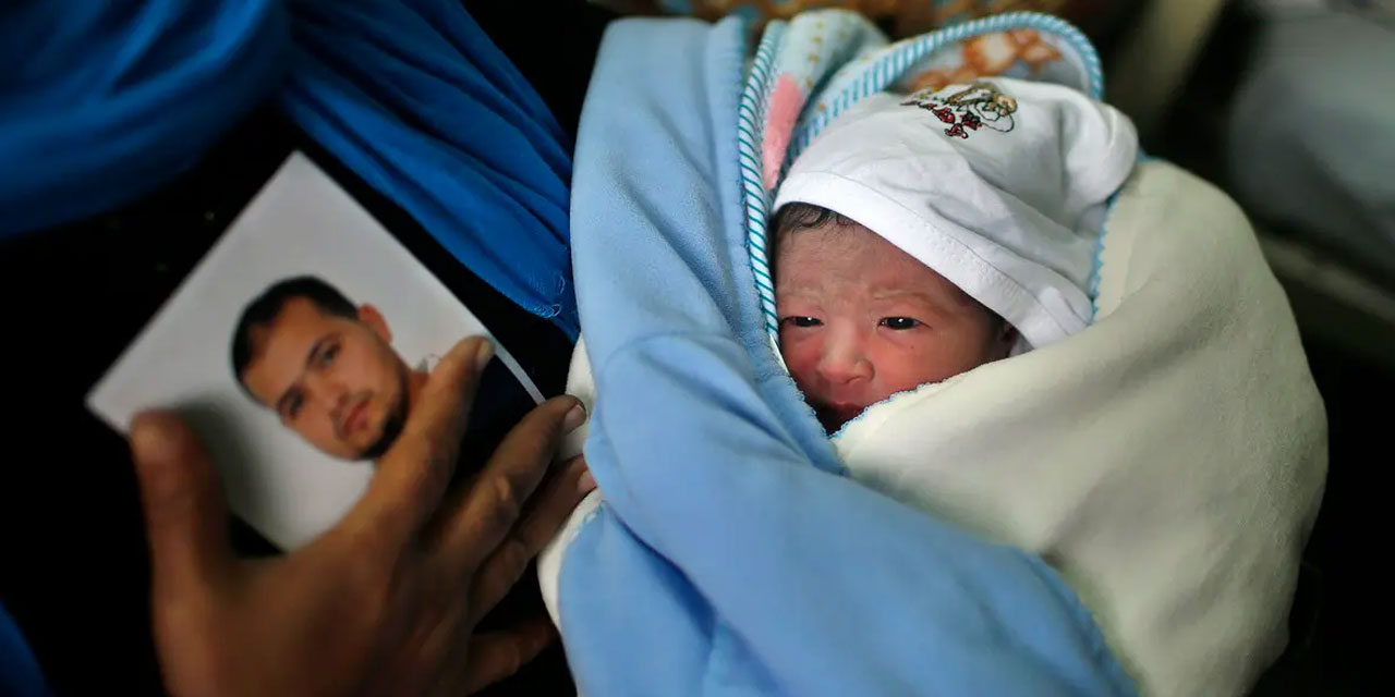 Gazze'de saatte 5 çocuk öldürülürken 7 bebek bombalar arasında dünyaya geliyor