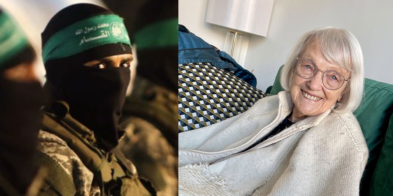 Hamas'ı destekleyen 91 yaşındaki İngiliz kadın: israile karşı aynısını ben de yapardım