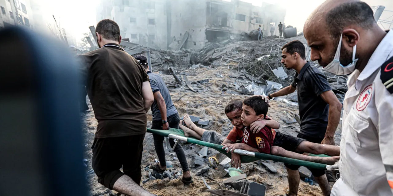 Katil israilin Cibaliya Mülteci Kampı'na saldırısında çok sayıda kişi öldü ve yaralandı