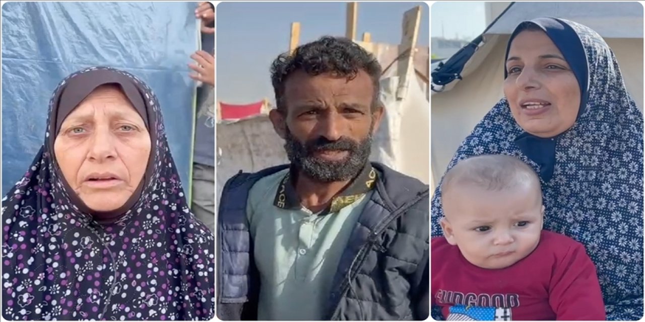 Filistinlilerden katil israile 100. gün mesajı: Gazze'yi terk etmeyeceğiz!