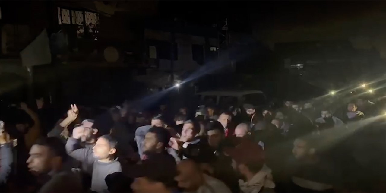 Gazze'nin kuzeyinde açlıkla mücadele eden Filistinliler sokaklara döküldü