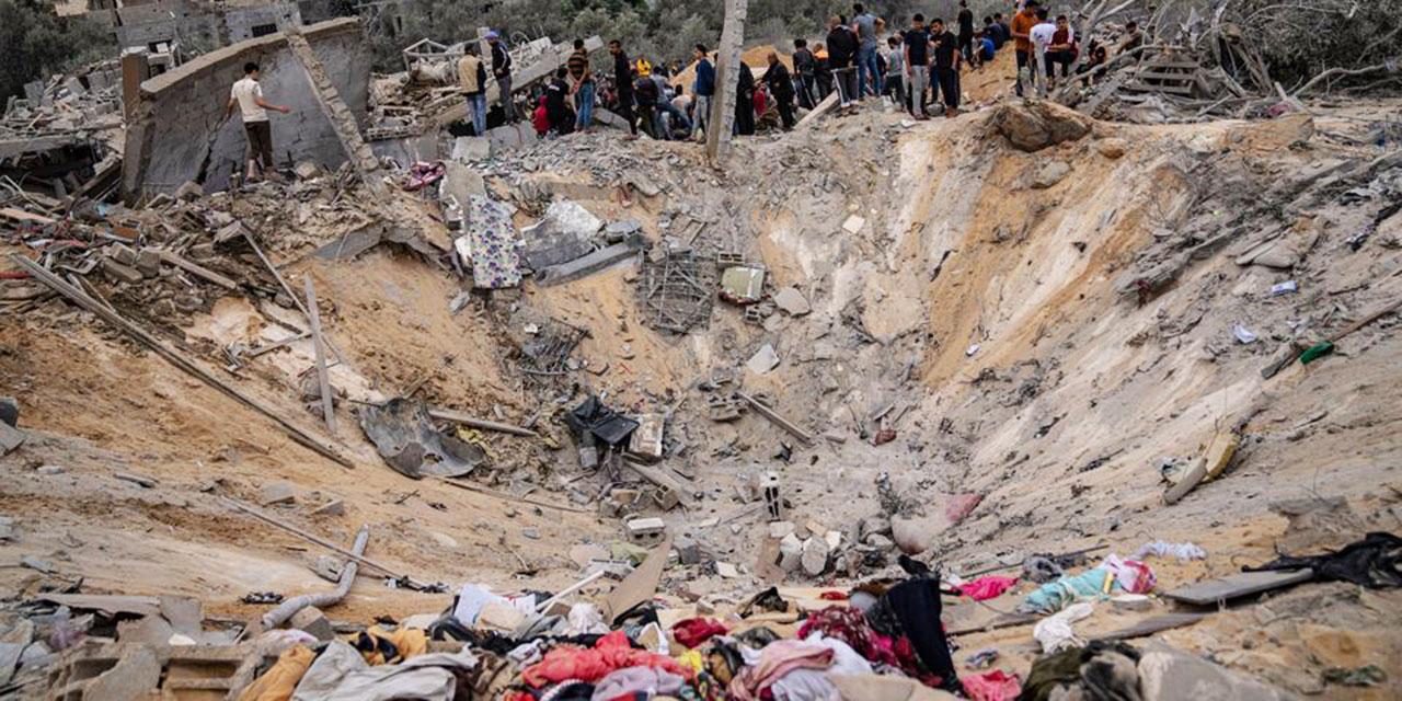 Katil israil, Gazze'de süren soykırımda 70 bin ton patlayıcı kullandı