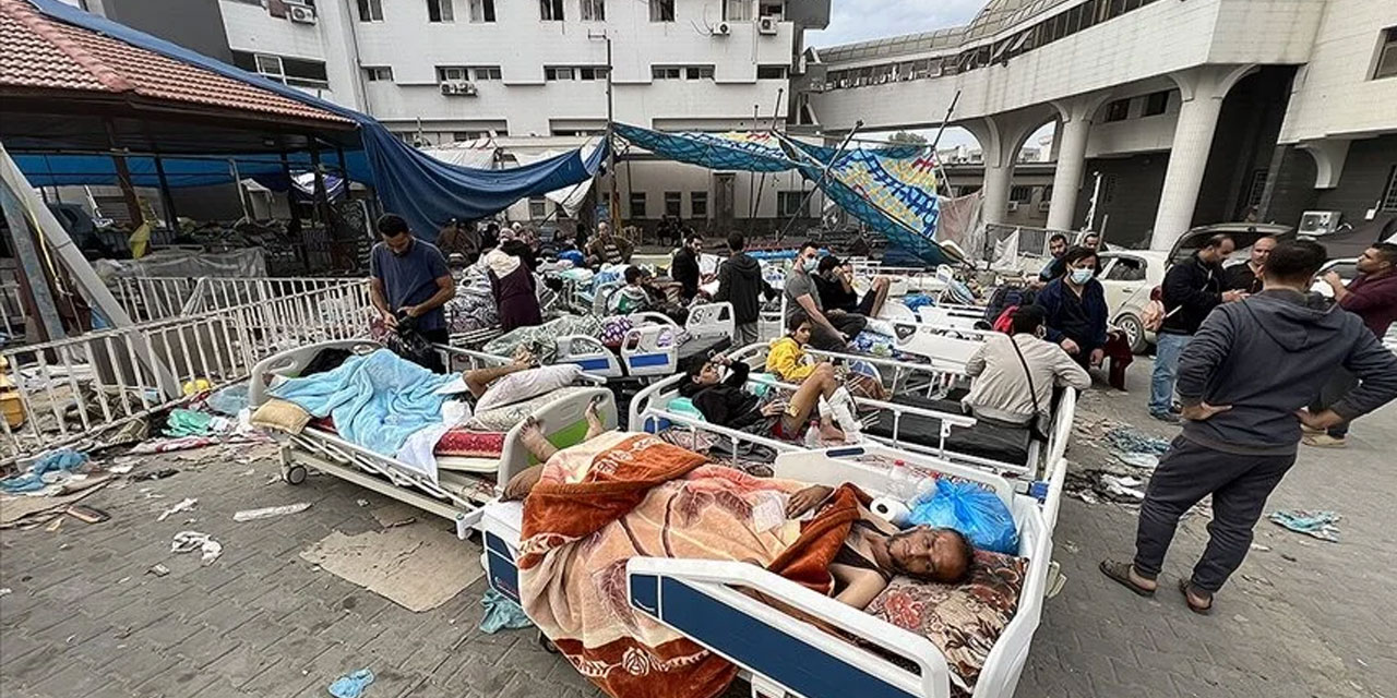 Katil israil, ayakta kalmış son hastanelere bir haftadır saldırıyor