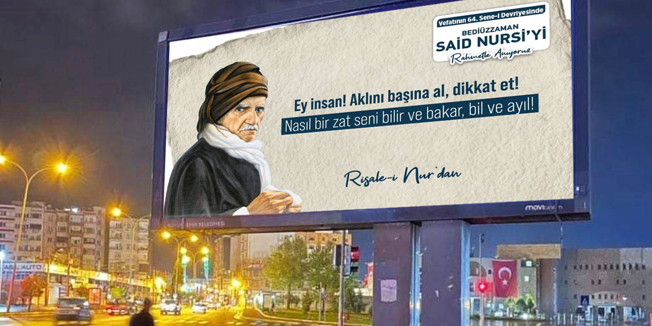 Şanlıurfa, 64. Bediüzzaman Said Nursi Mevlidi bu akşam