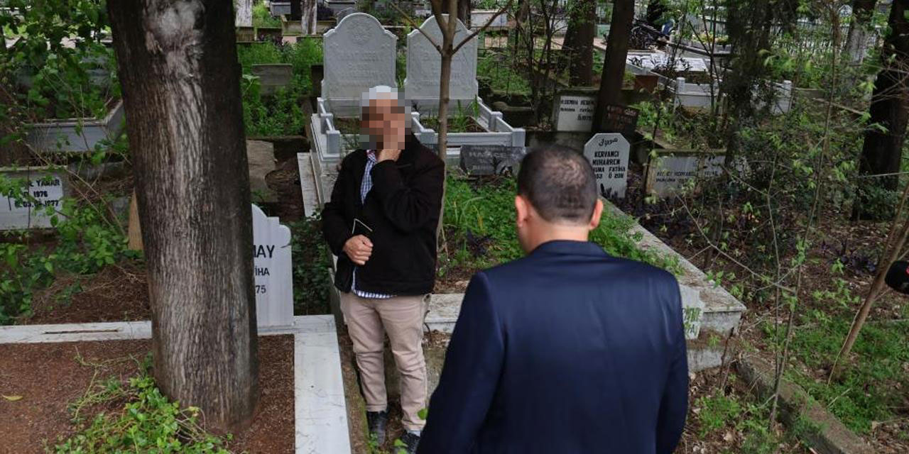 Mezarlıklarda sahte hoca operasyonu