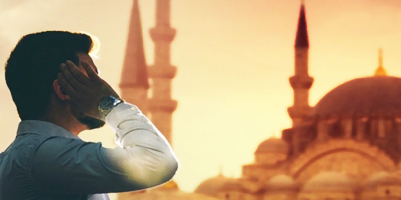 Bursa'da Medine Ezanı okunuyor